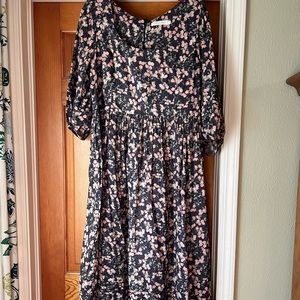 Christy Dawn Adly Dress-Forget Me Not Noir